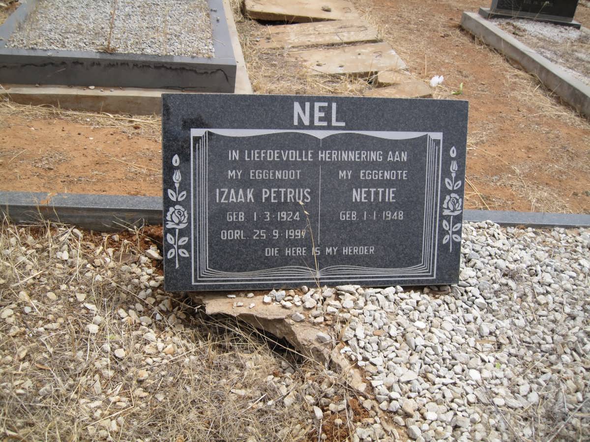 NEL Izaak Petrus 1924-1997 & Nettie 1948-