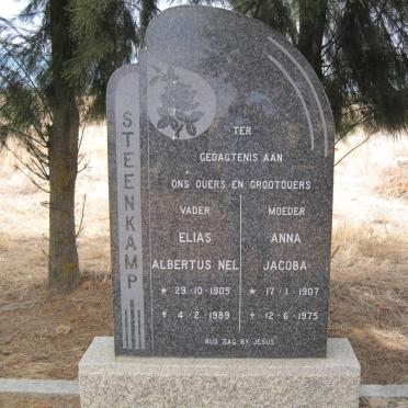 STEENKAMP Elias Albertus Nel 1905-1989 &amp; Anna Jacoba 1907-1975