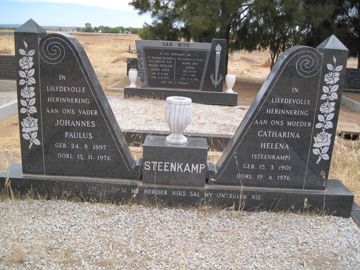 STEENKAMP Johannes Paulus 1897-1976 & Catharina Helena STEENKAMP 1901-1976