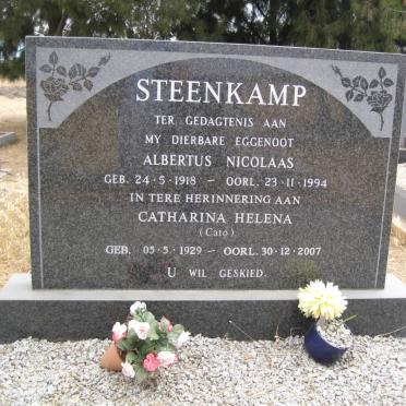 STEENKAMP Albertus Nicolaas 1918-1994 &amp; Catharina Helena 1929-2007
