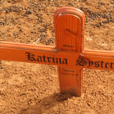 SYSTER Katrina 1928-2017