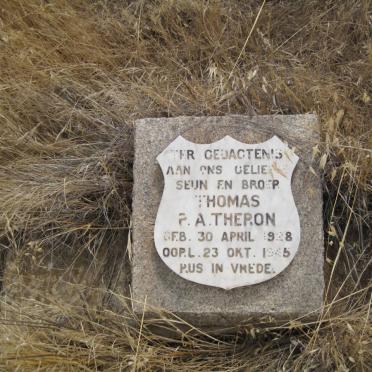 THERON Thomas P.A. 1928-1945