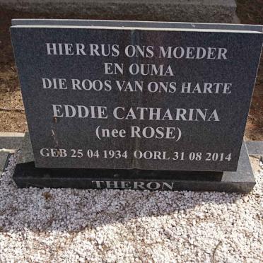 THERON Eddie Catharina nee ROSE 1934-2014