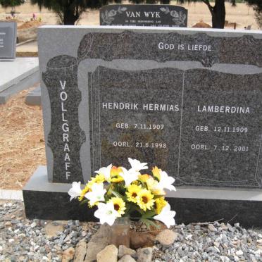 VOLLGRAAFF Hendrik Hermias 1907-1998 &amp; Lamberdina 1909-2001