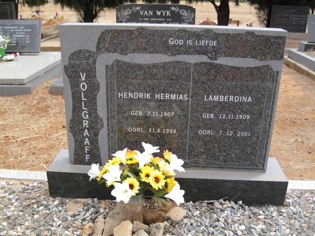 VOLLGRAAFF Hendrik Hermias 1907-1998 & Lamberdina 1909-2001