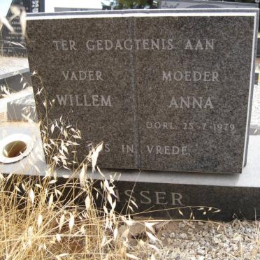 VISSER Willem &amp; Anna -1979