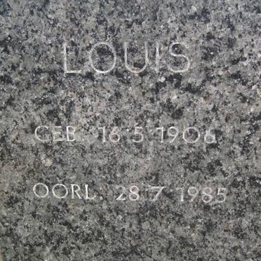 VISSER Louis 1906-1985