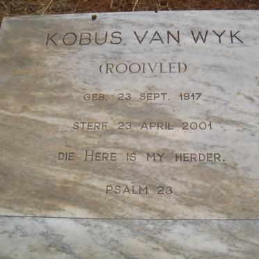 WYK Kobus, van 1917-2001
