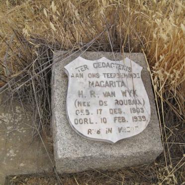 WYK Magarita H.R., van nee DE ROUBAIX 1903-1939