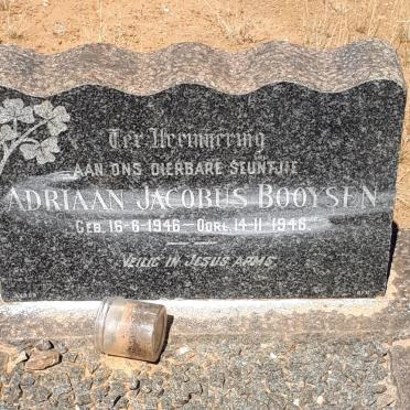 BOOYSEN Adriaan Jacobus 1946-1946