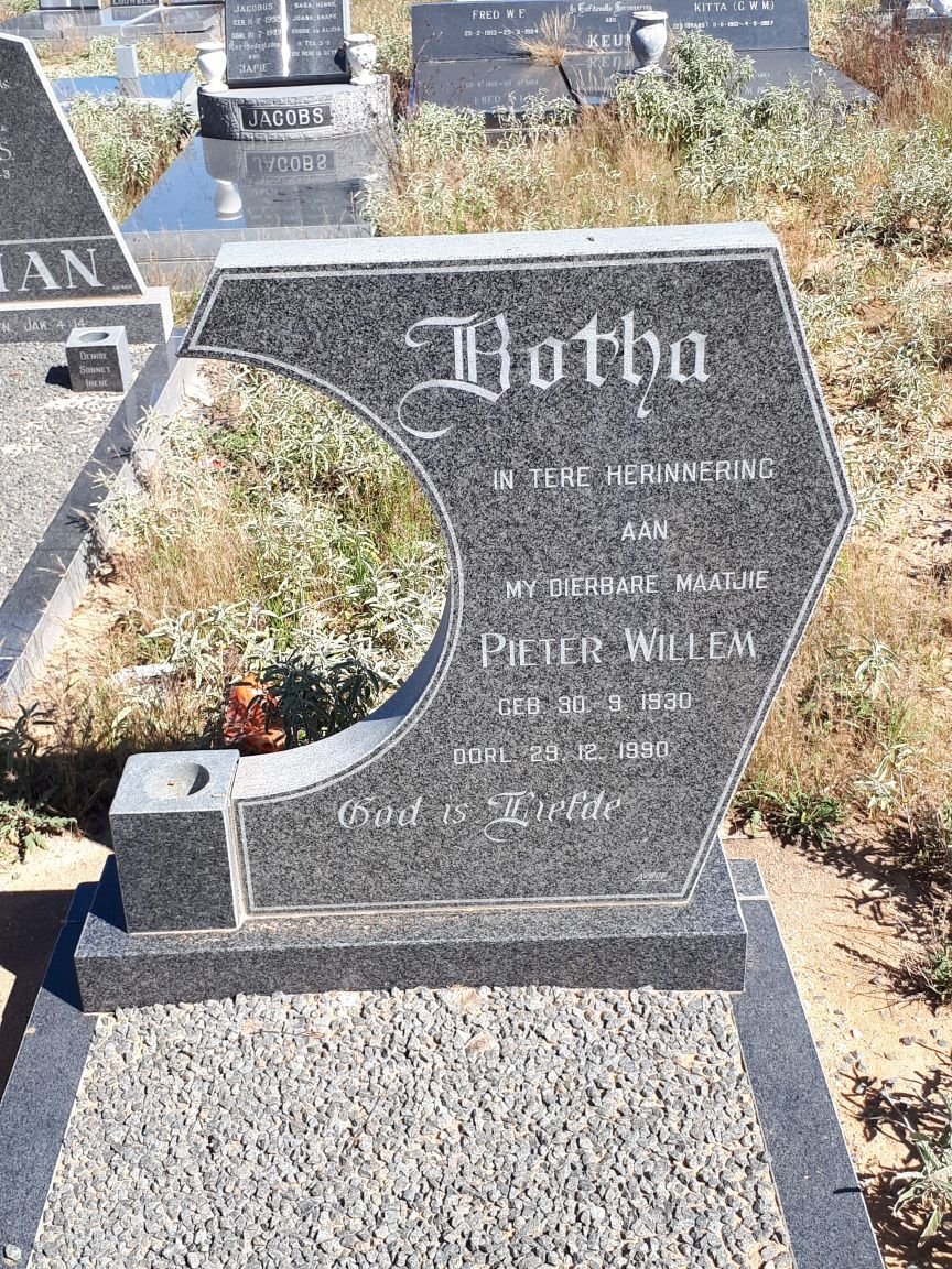 BOTHA Pieter Willem 1930-1990