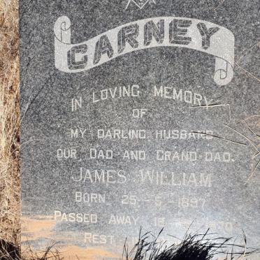 CARNEY James William 1897-1970
