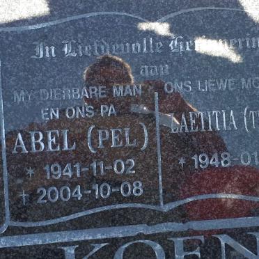 KOEN Abel  1941-2004 &amp; Laetitia 1948-