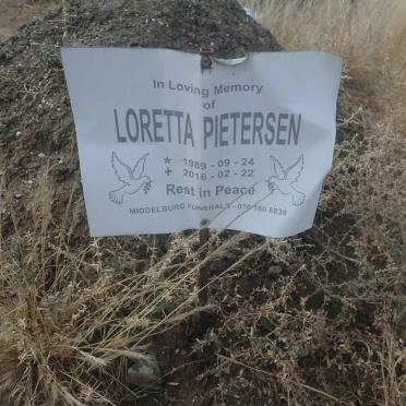 PIETERSEN Loretta 1989-2016