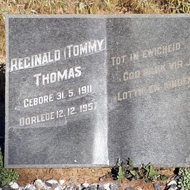THOMAS Reginald 1911-1957