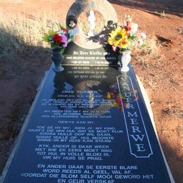 MERWE Irene, van der 1968-2001_1