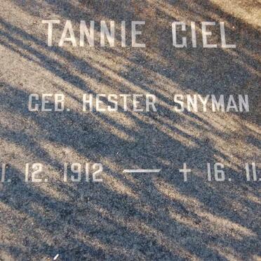 ROSSOUW Giel 1911-1989 &amp; Hester SNYMAN 1912-1982_2