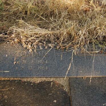 SHERMAN Tommie 1924-1984 &amp; Ees 1929-_1