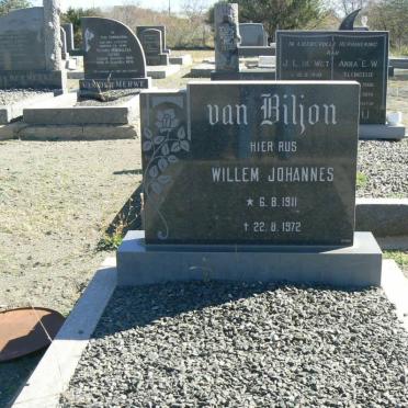 BILJON Willem Johannes, van 1911-1972