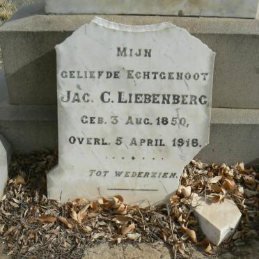 LIEBENBERG Jac C. 1850-1918