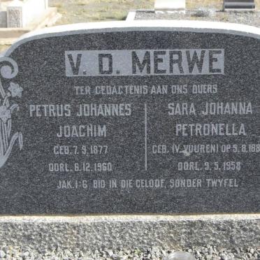 MERWE, v.d. :: VAN VUUREN