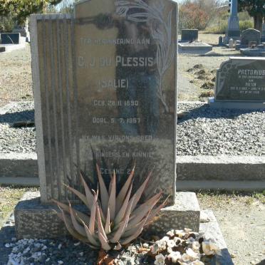 PLESSIS C.J., du 1890-1957