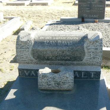 WALT Izak David, van der 1913-1962