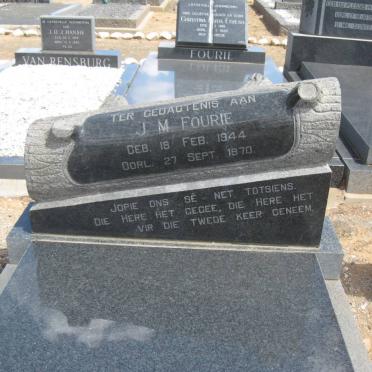 FOURIE J.M. 1944-1970
