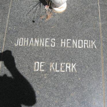 KLERK Johannes Hendrik, de &amp; Maria Magdalena DE JAGER _1