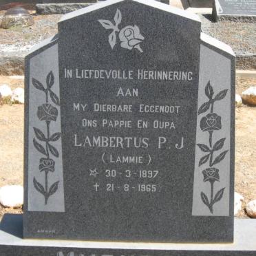 MYBURGH Lambertus P.J. 1897-1965