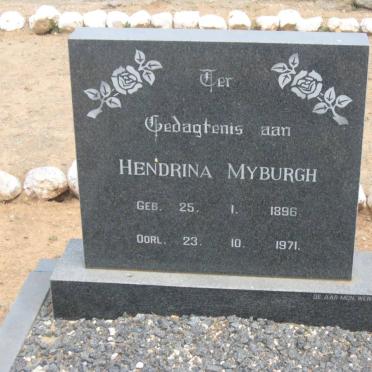 MYBURGH Hendrina 1896-1971