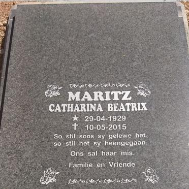 MARITZ Catharina Beatrix 1929-2015