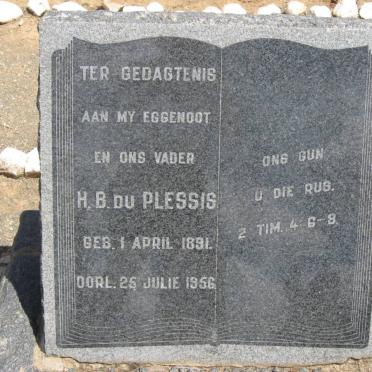 PLESSIS H.B., du 1891-1956
