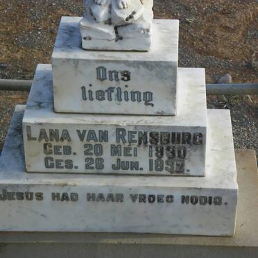 RENSBURG Lana, van 1930-1932
