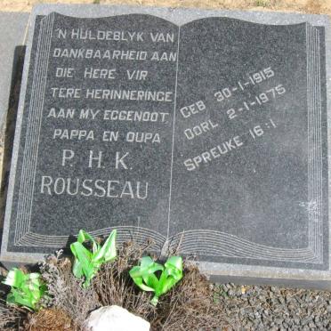 ROUSSEAU P.H.K. 1915-1975