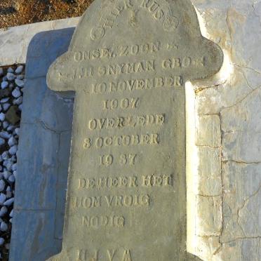 SNYMAN J.H. 1907-1937