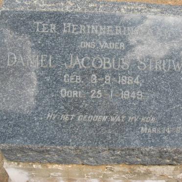 STRUWIG Daniel Jacobus 1884-1949