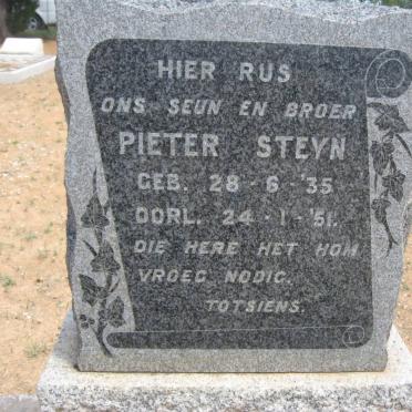 STEYN Pieter 1935-1951