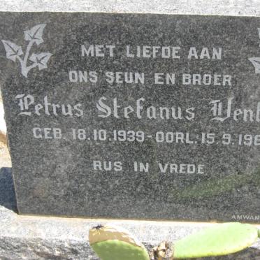 VENTER Petrus Stefanus 1939-1961