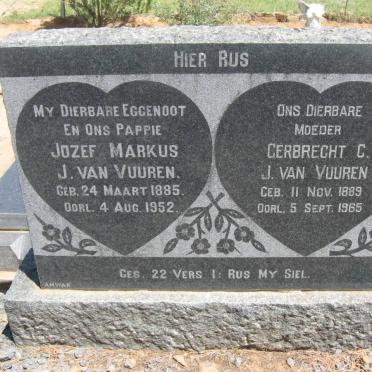 VUUREN Jozef Markus, J. van 1885-1952 &amp; Gerbrecht C. 1889-1965