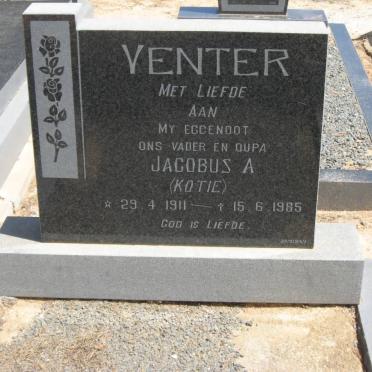 VENTER Jacobus A. 1911-1985