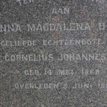 HUGO Anna Magdalena 1868-1911 