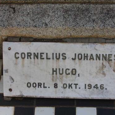 HUGO Cornelius Johannes -1946