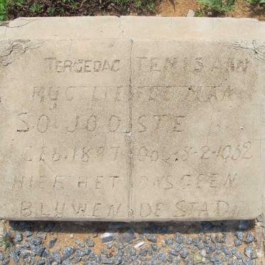 JOOSTE S.O. 1897-19?2