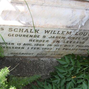 LOUW Schalk Willem 1864-1903