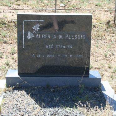 PLESSIS Jannie, du 1904-1987 &amp; Alberta STRAUSS 1908-1986