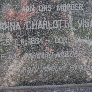 VISAGIE Anna Charlotta 1884-1955