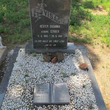 VISAGIE Hester Susanna nee GERBER 1885-1981:: LINDSAY Matty nee VISAGIE 1908-1996