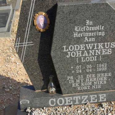 COETZEE Lodewikus Johannes 1942-1998