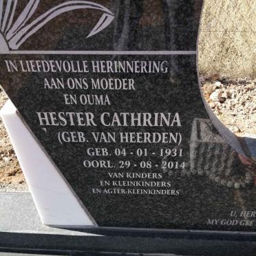 MERWE Jacobus Cornelius, van der 1930-2010 &amp; Hester Cathrina VAN HEERDEN 1931-2014